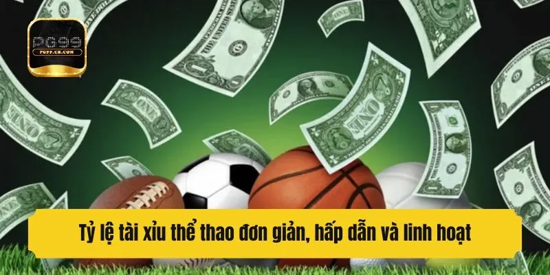 Tỷ lệ tài xỉu thể thao đơn giản, hấp dẫn và linh hoạt